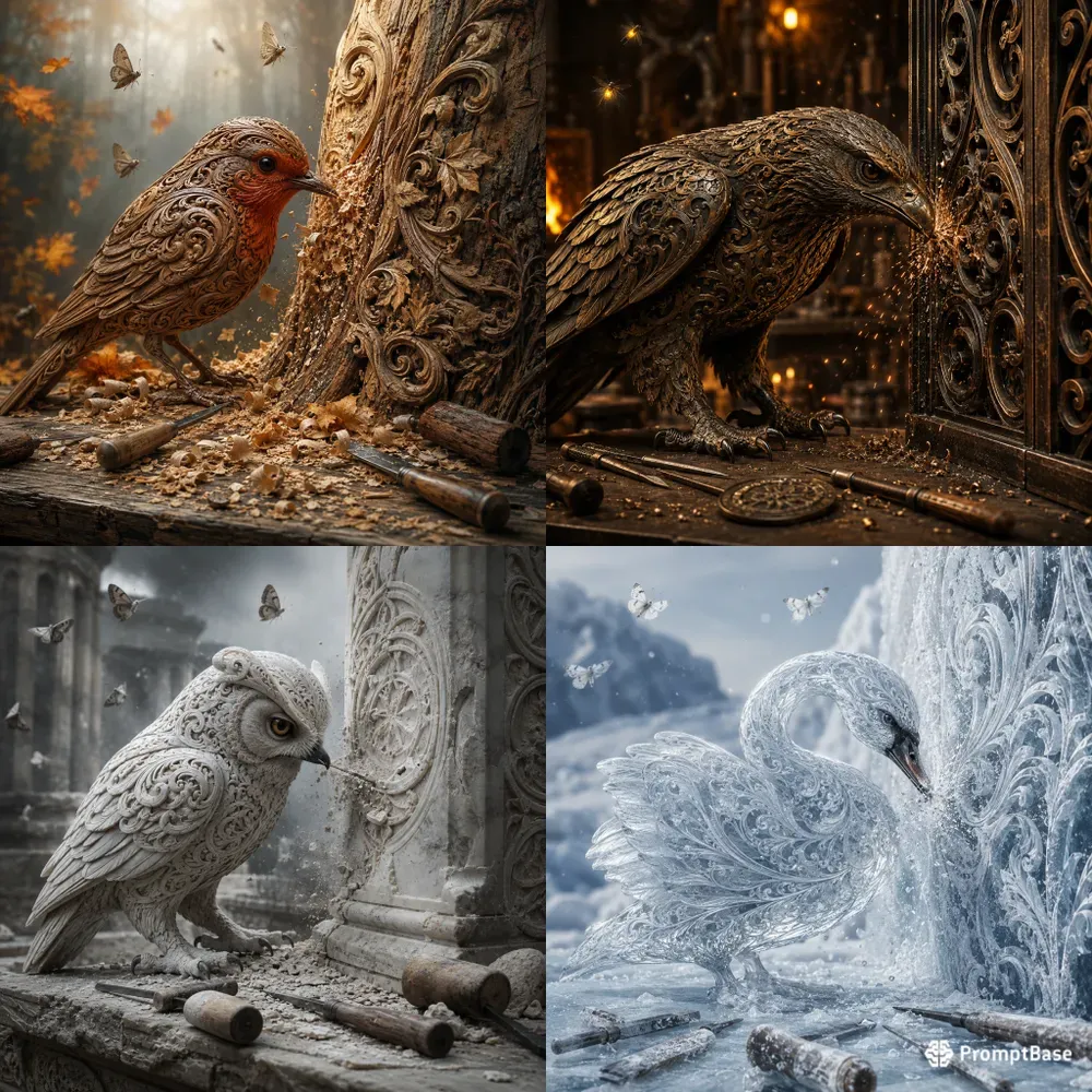 Living Carvings