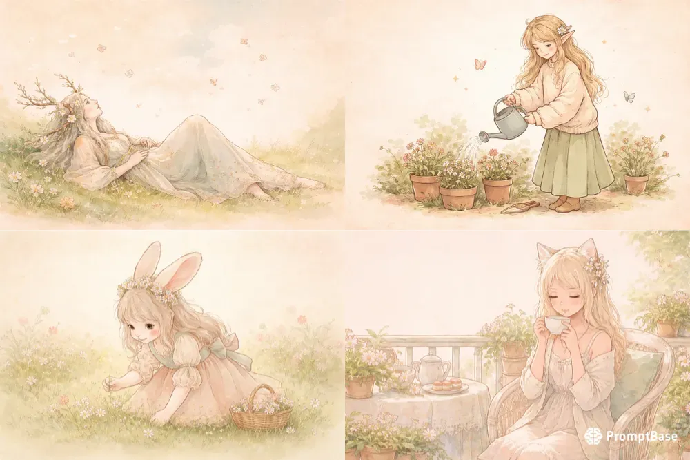 Dreamy Spring Pastels