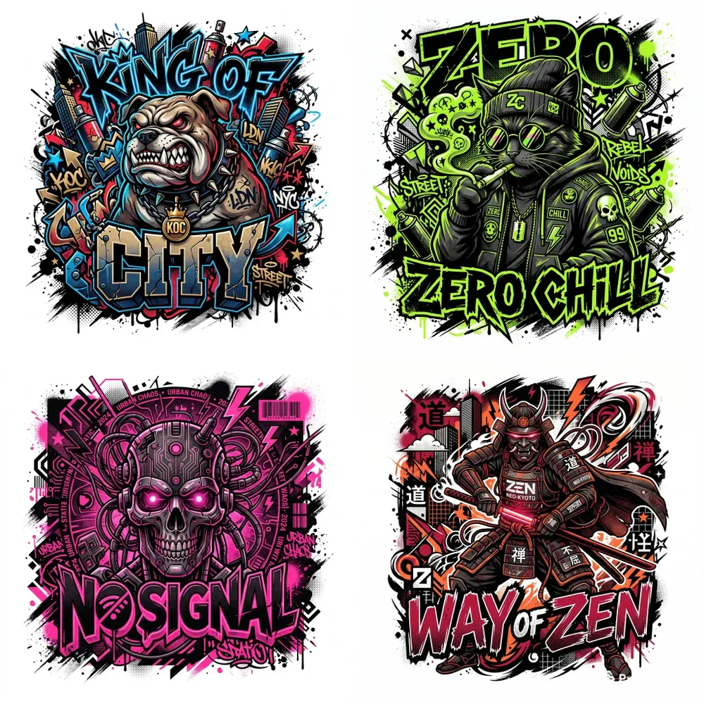 Streetwear Cartoon Tshirt Designs