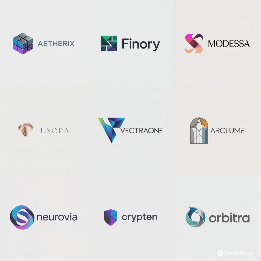 Elite Geometric Logo Designs