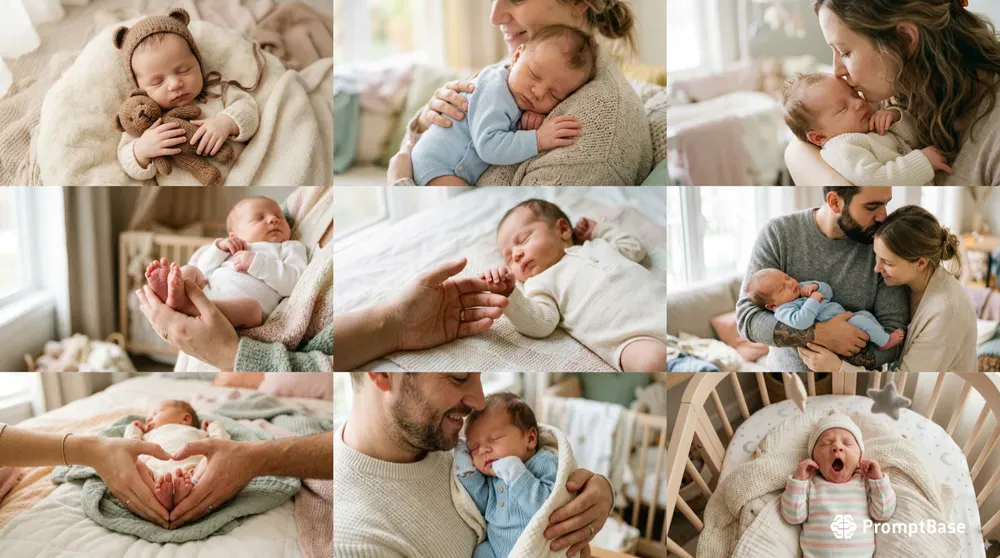 Tender Lifestyle Baby Photoshoots