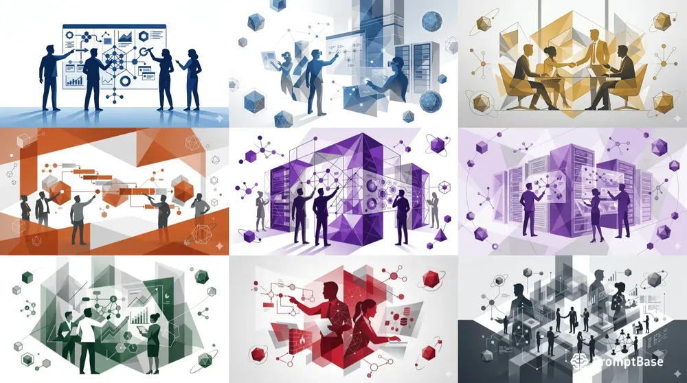 Corporate Saas Website Illustration Assets