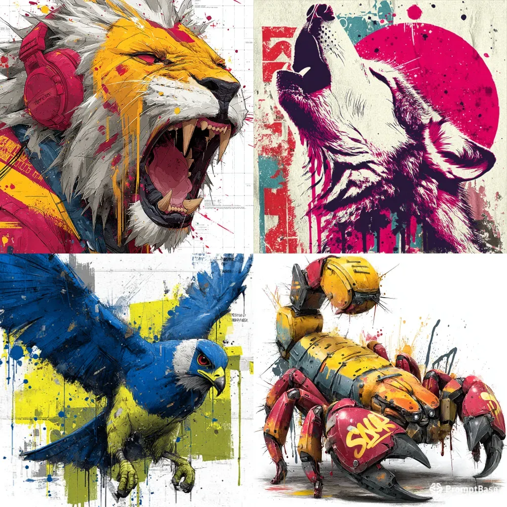 Urban Graffiti Tshirt Street Art Packs