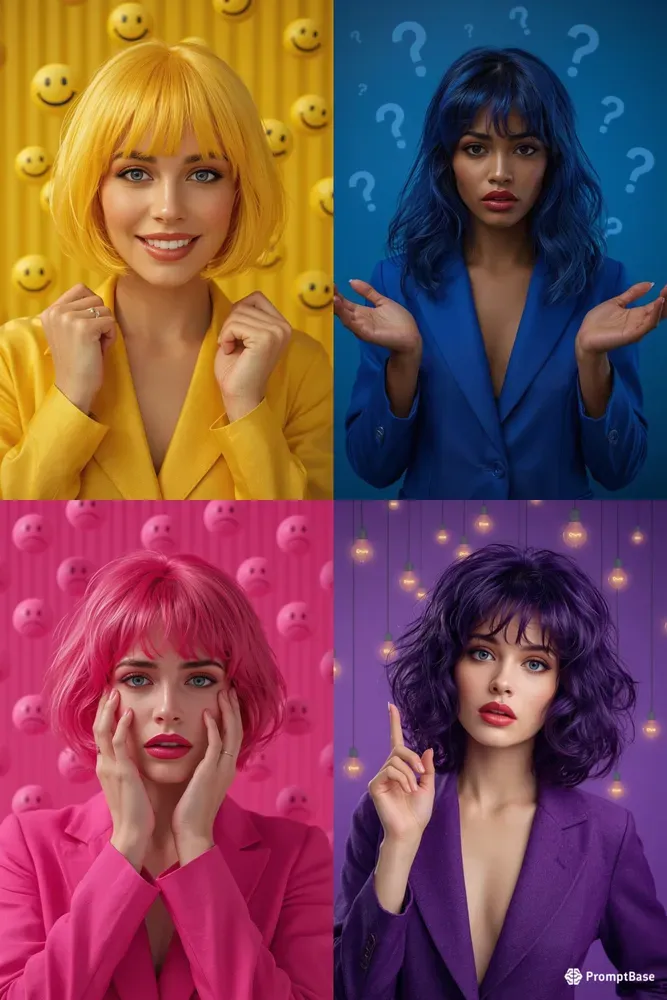 Women Emotions Ads Infinite Images