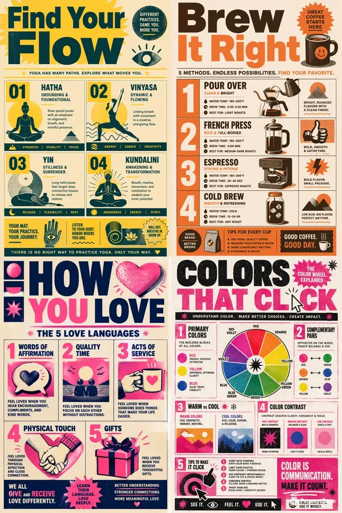 Bold Infographic Poster Generator