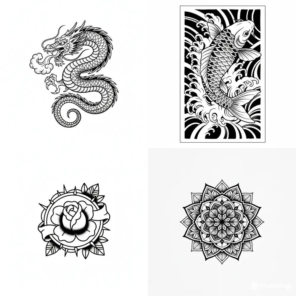 Professional Tattoo Flash Art Designs