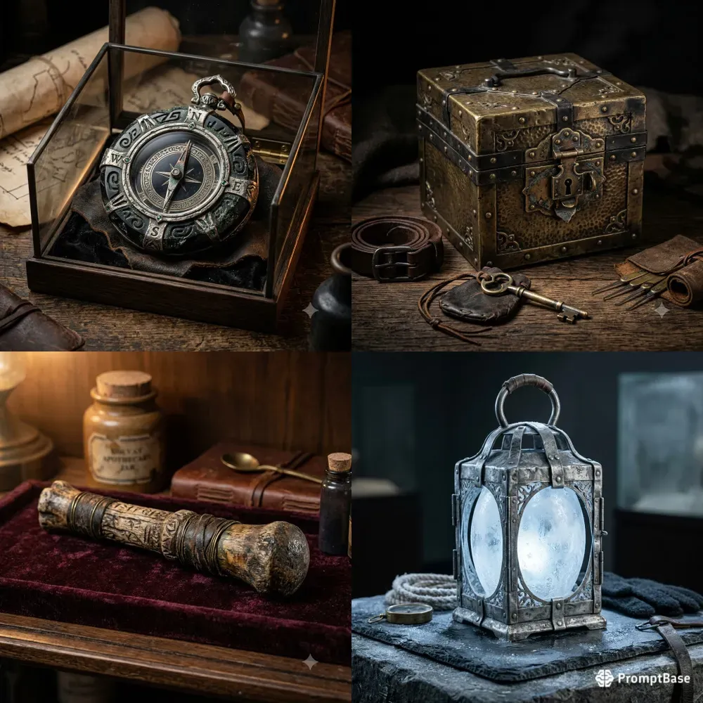 Fantasy Relic Prop Display Builders