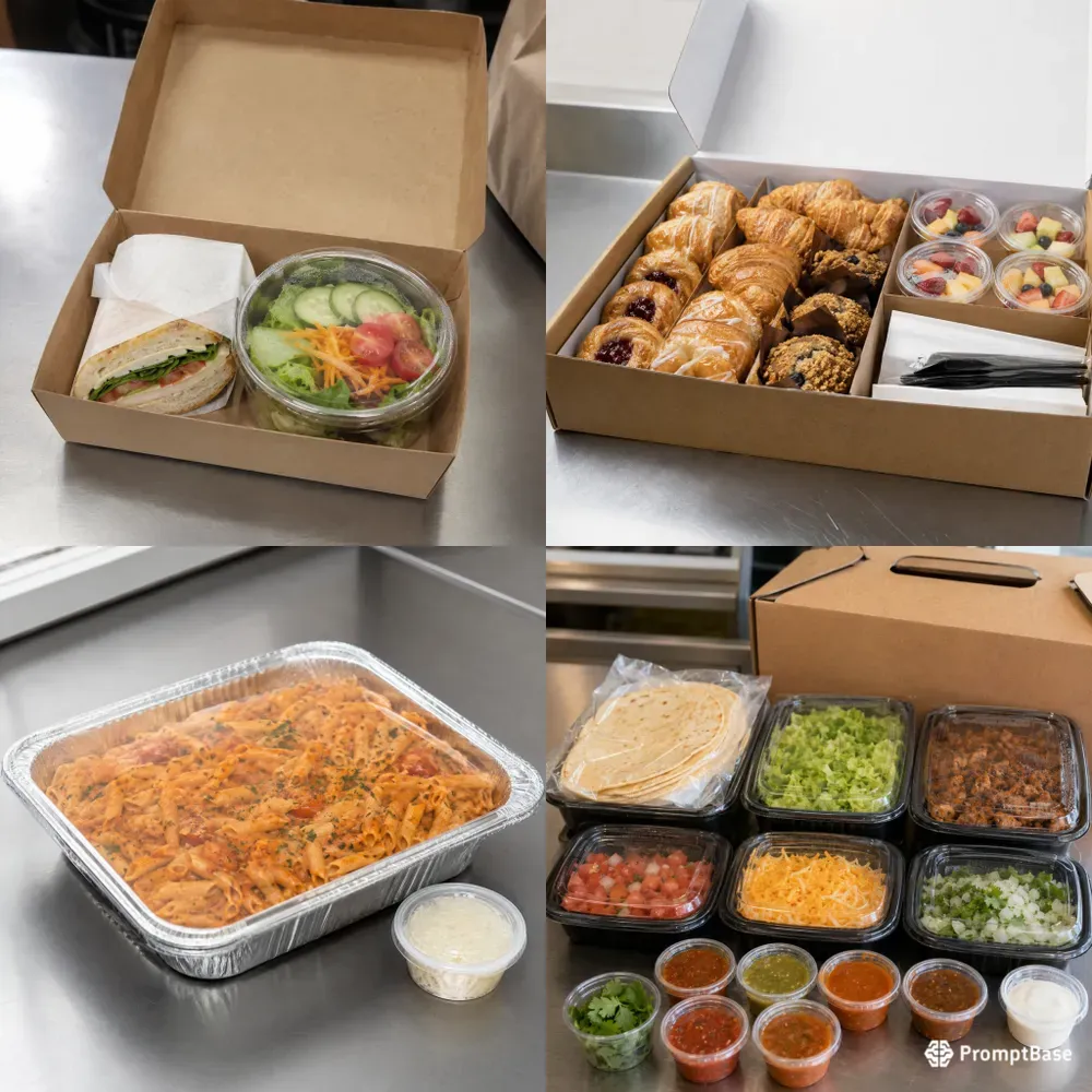 Catering Handoff Package Photo Builders