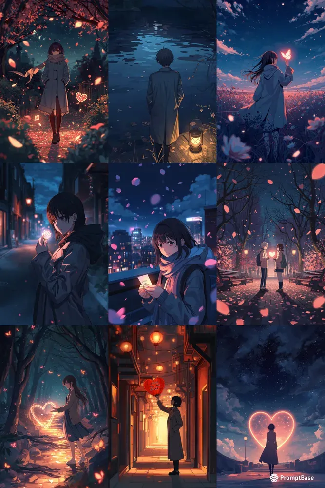 Valentine Anime Scene Generator