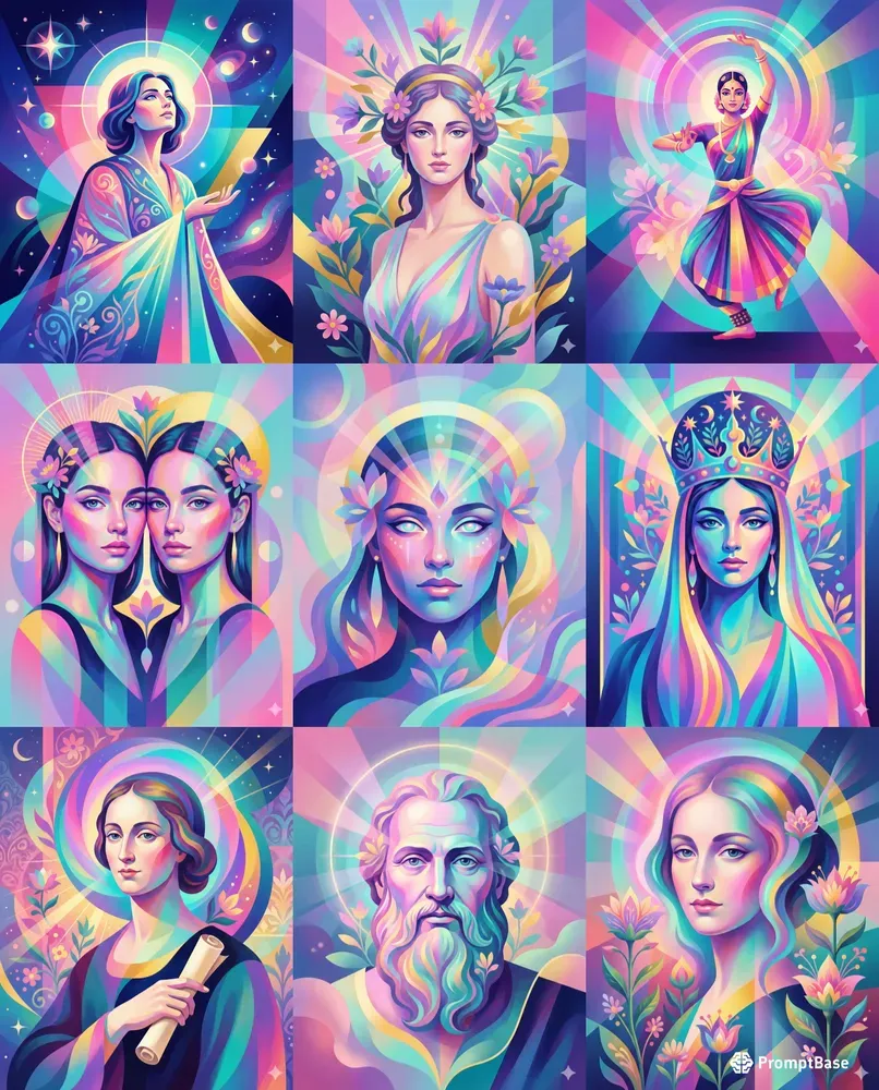 Psychedelic Pop Portraits
