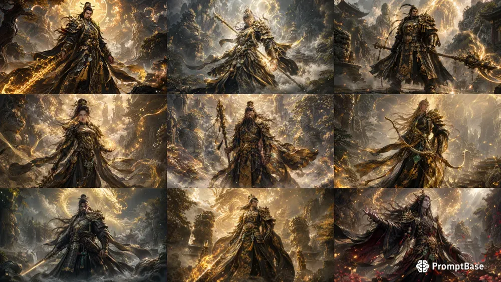 Black Myth Wukong Hero Portrait Forges