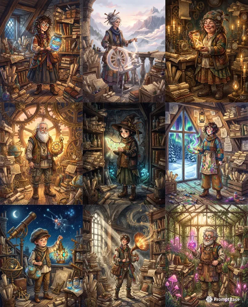 Whimsical Storybook Characters