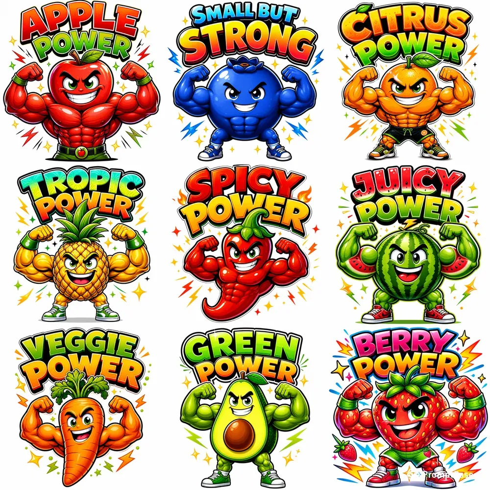 Cartoon Power Mascots