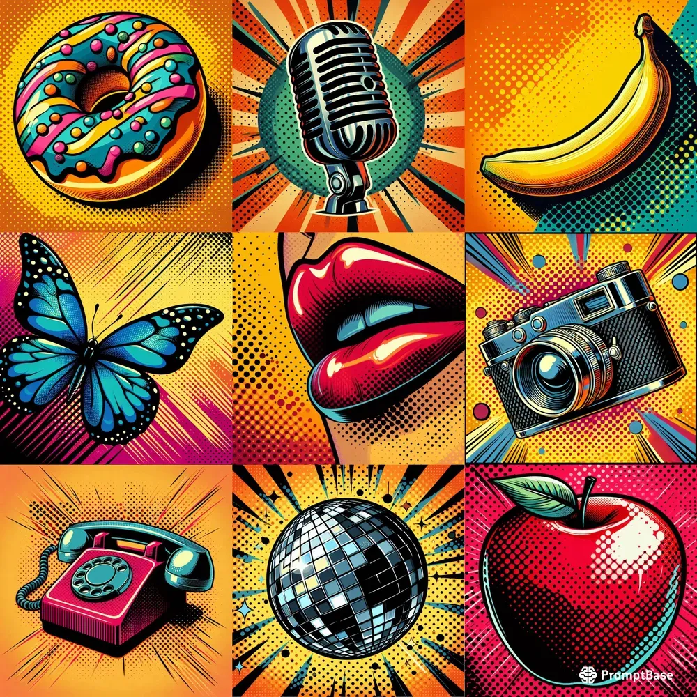 Modern Pop Art Creations