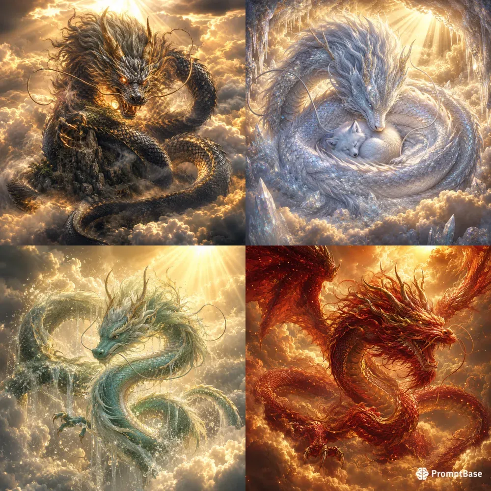 Golden Sky Dragons