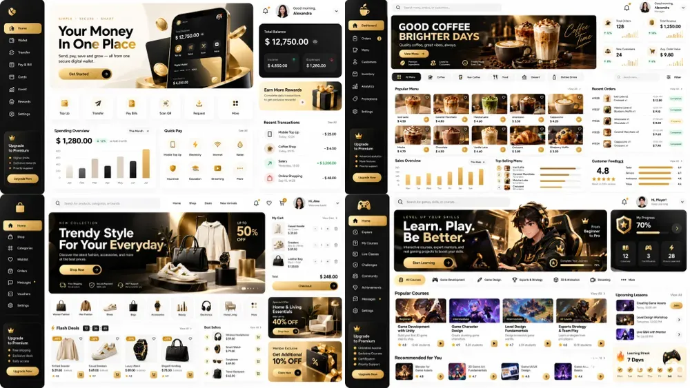 Universal UI Design Generator Website