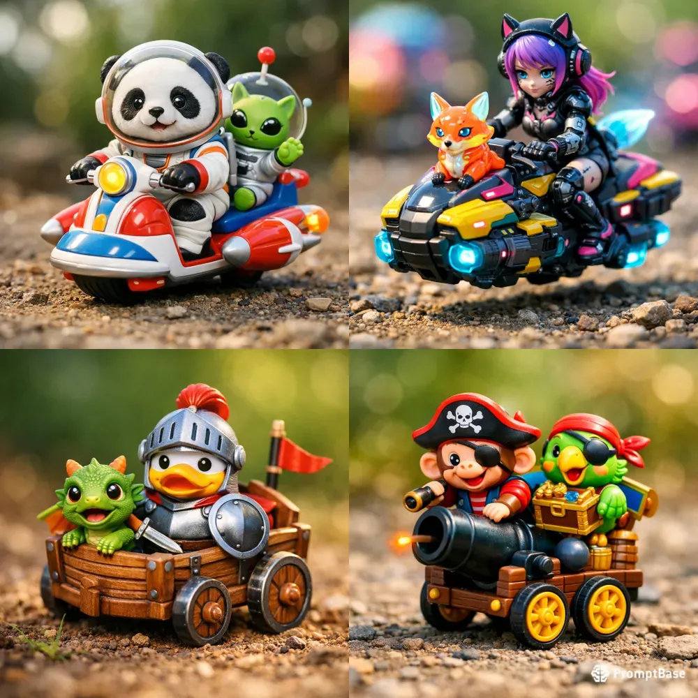 Mini Toy Riders Adventure Sets