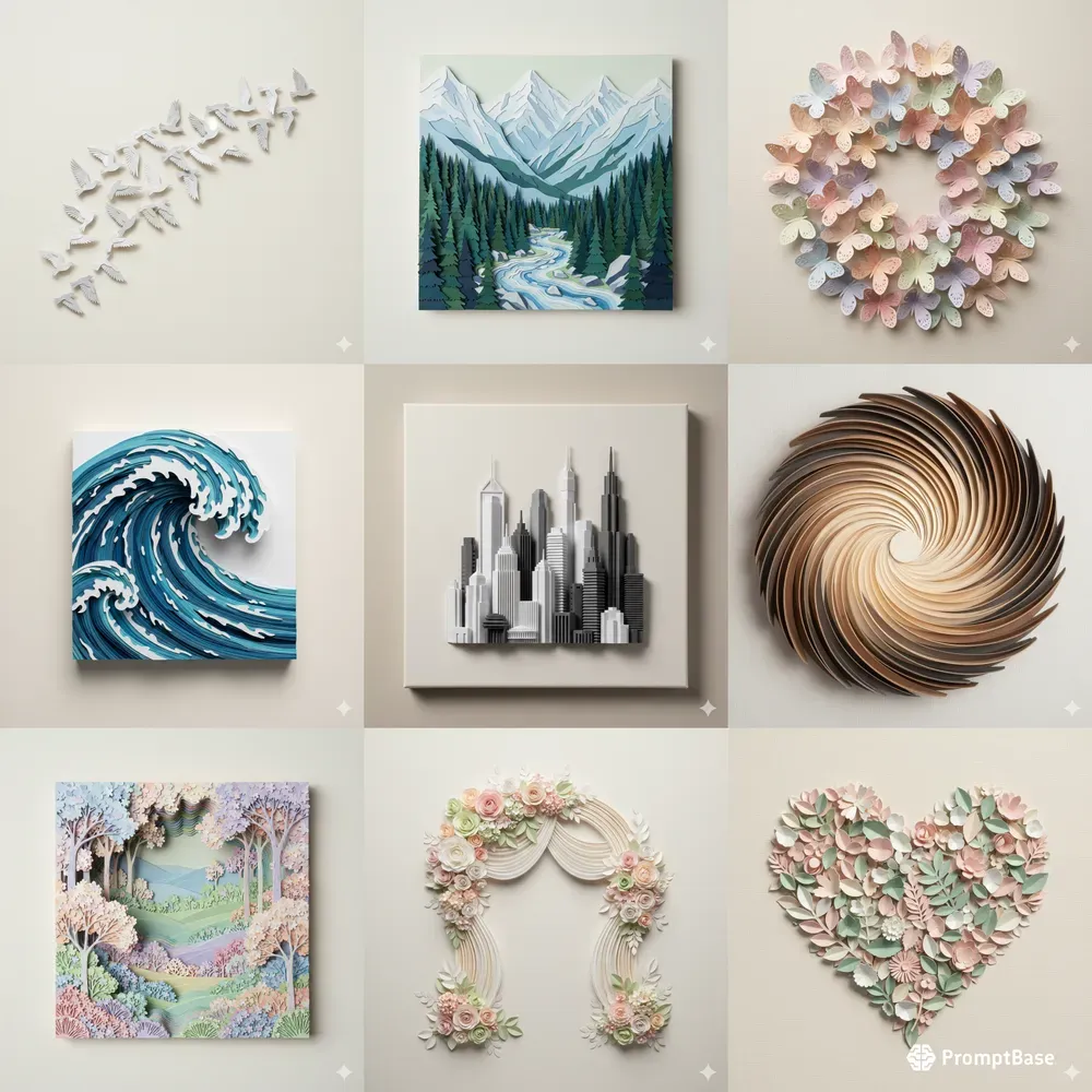 Sculptural Paper Worlds