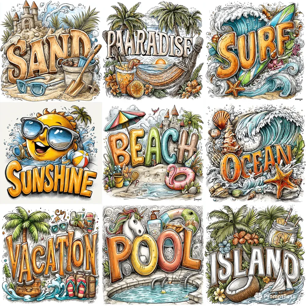 Playful Cartoon Designs For Youth