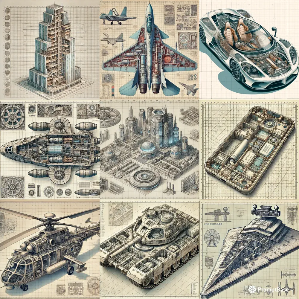 Vintage Relics Blueprints