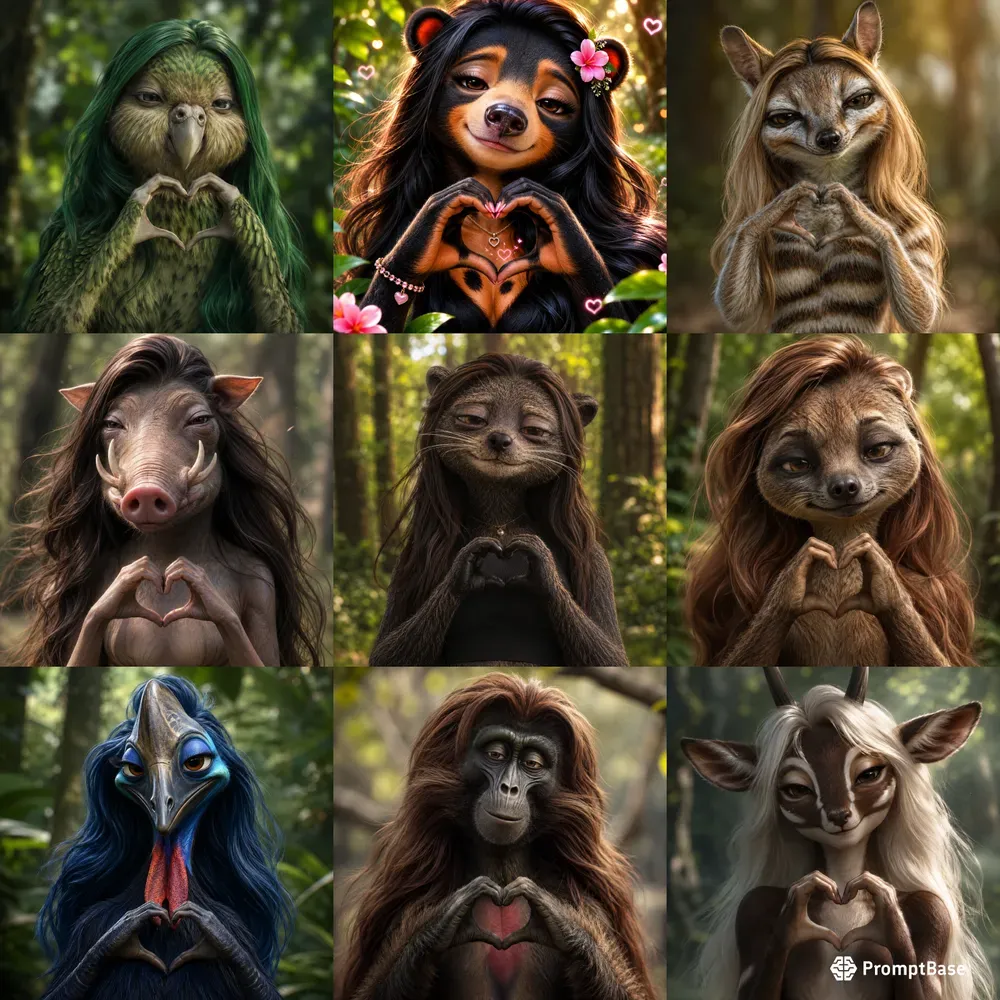 Cute Animal Portraits