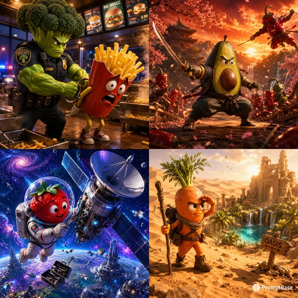 Epic Foodverse Adventures 3D