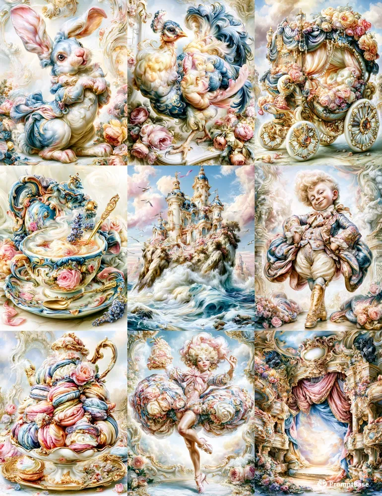 Baroque Rococo Junk Journals