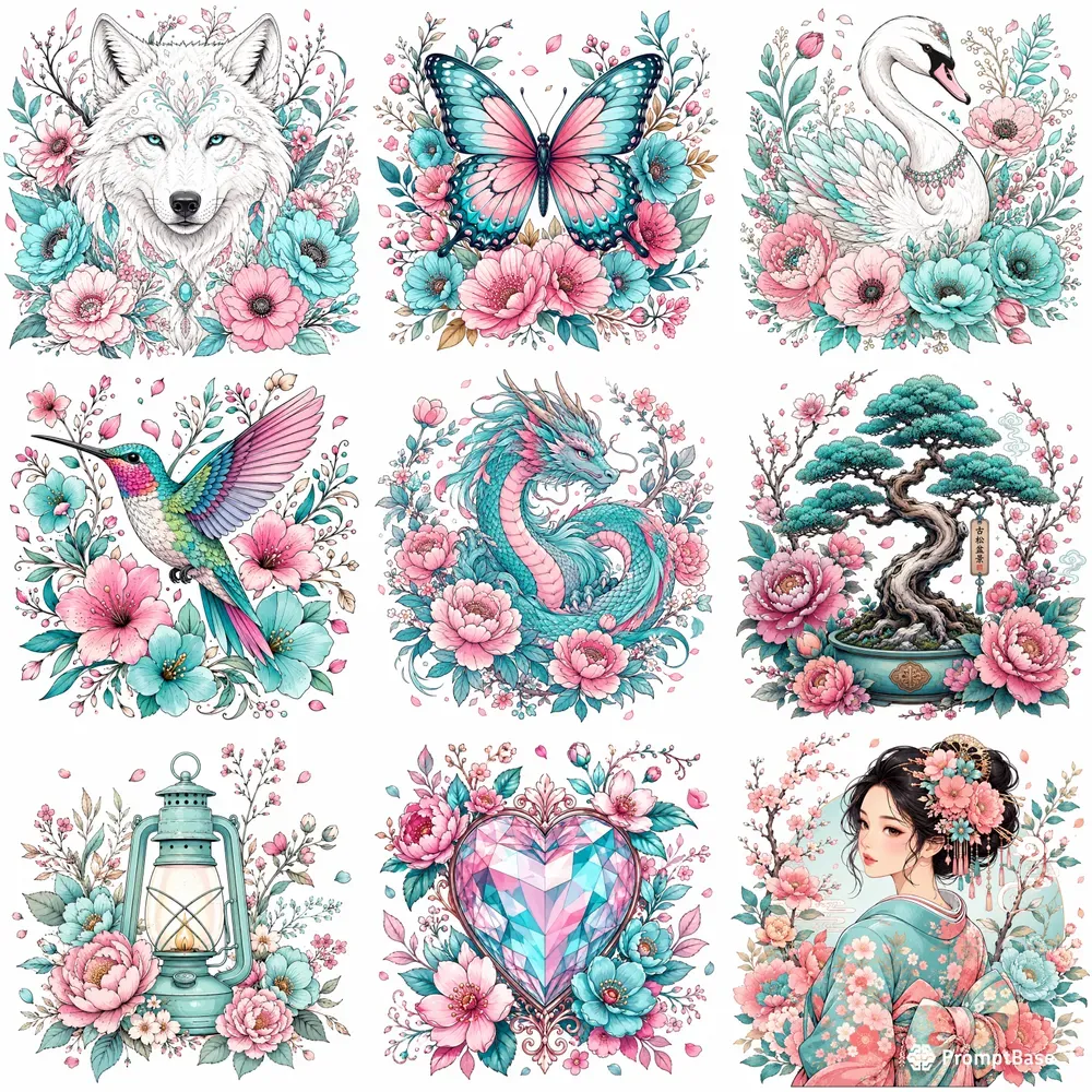 Botanical Character Art