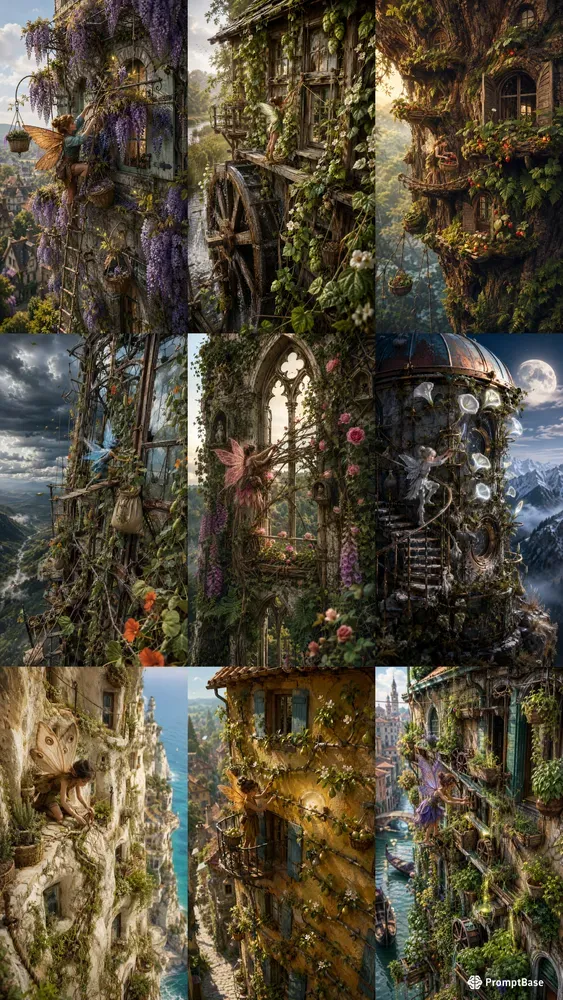 Fairy Window Garden Homes