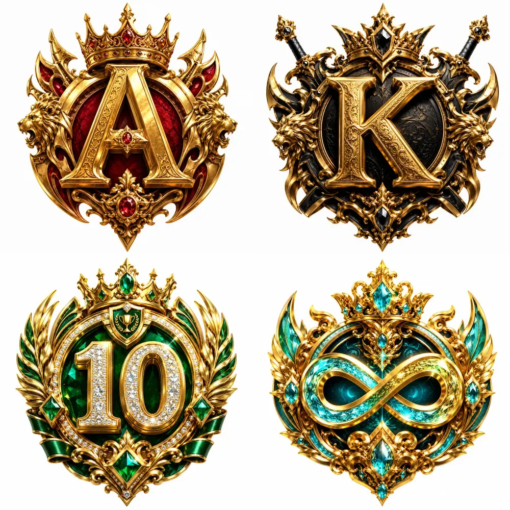Premium 3d Emblem Designs