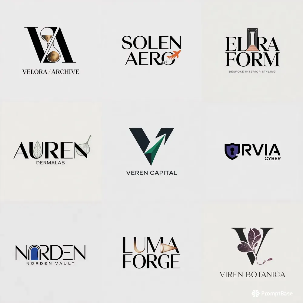 Premium Brand Logo Architect