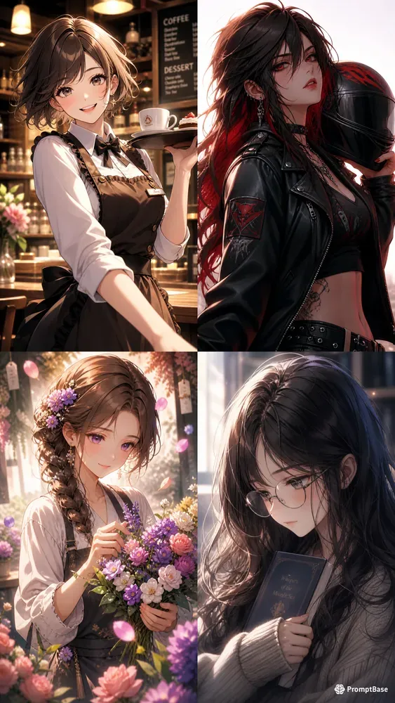 Premium Anime Character Portrait Sets
