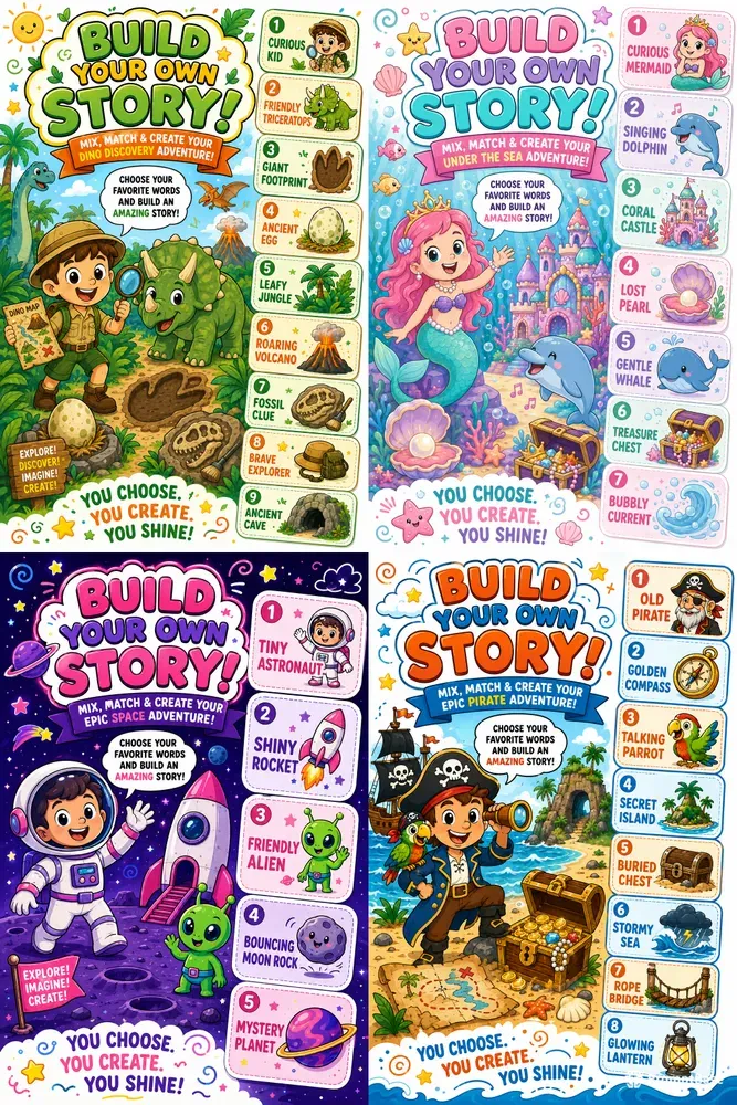 Kids Infographic Poster Generator