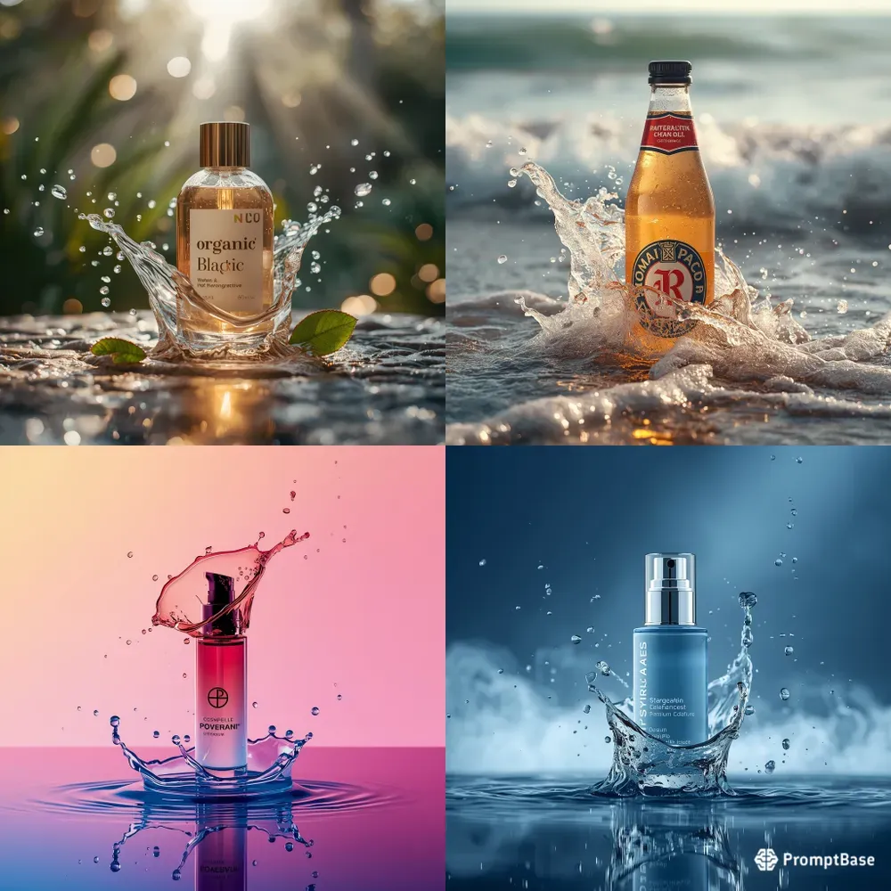 Water Splash Product Ads