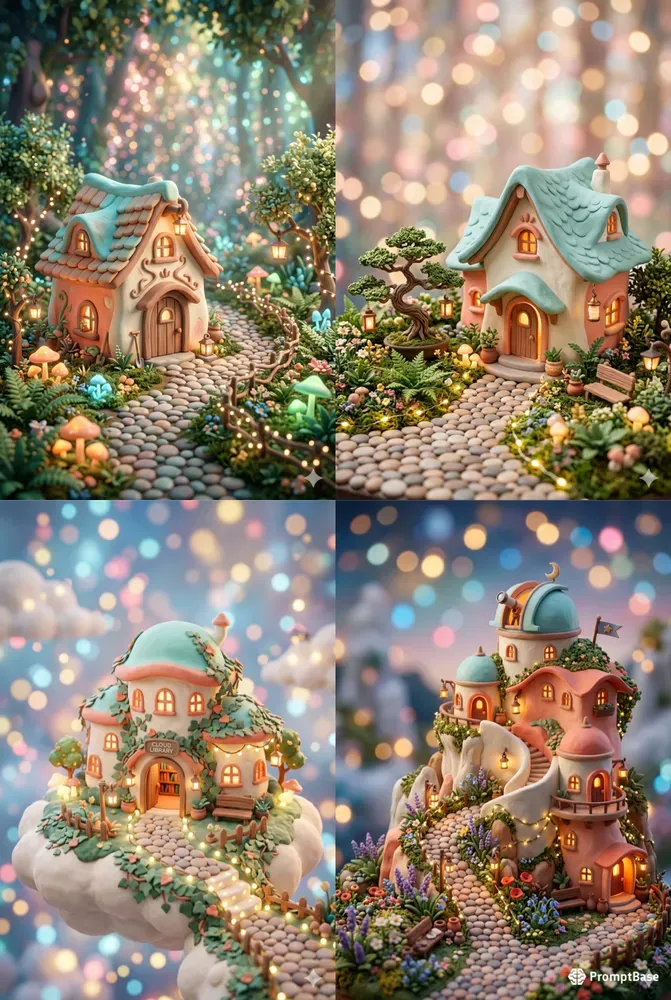 Whimsical Miniature Diorama Creators
