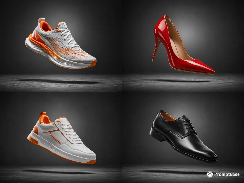Dynamic Sneaker Product Photos Ai