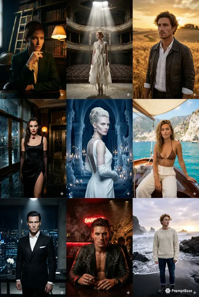 Celebrity Cinematic Portraits