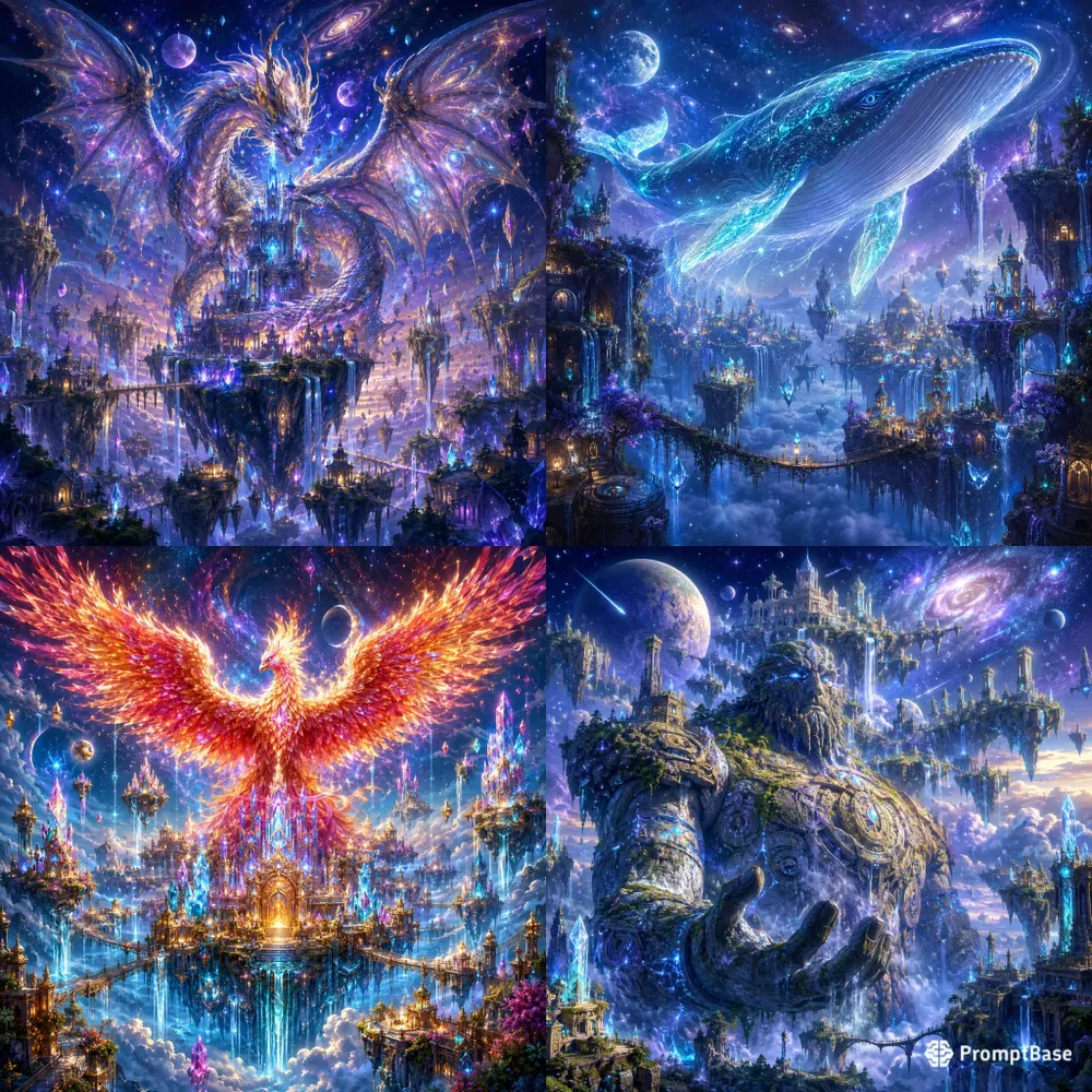 Celestial Fantasy Worlds