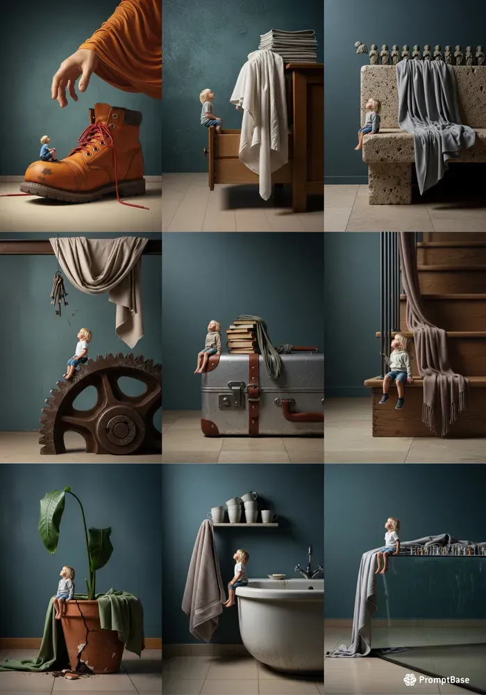 Realistic Scale Surreal Scenes