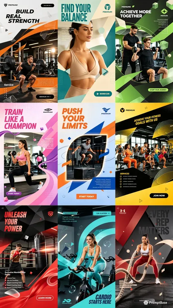 Gym Social Media Ads