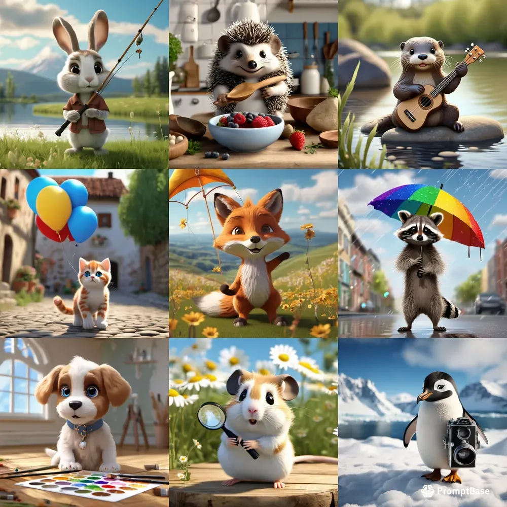 Cute Animals Doing Impossible Things