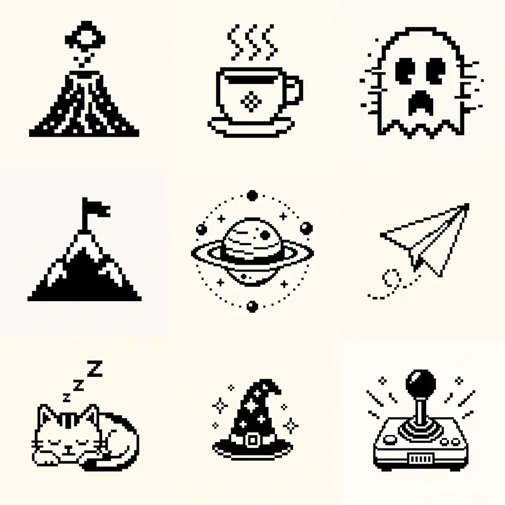 Pixel Icon Generator Packs