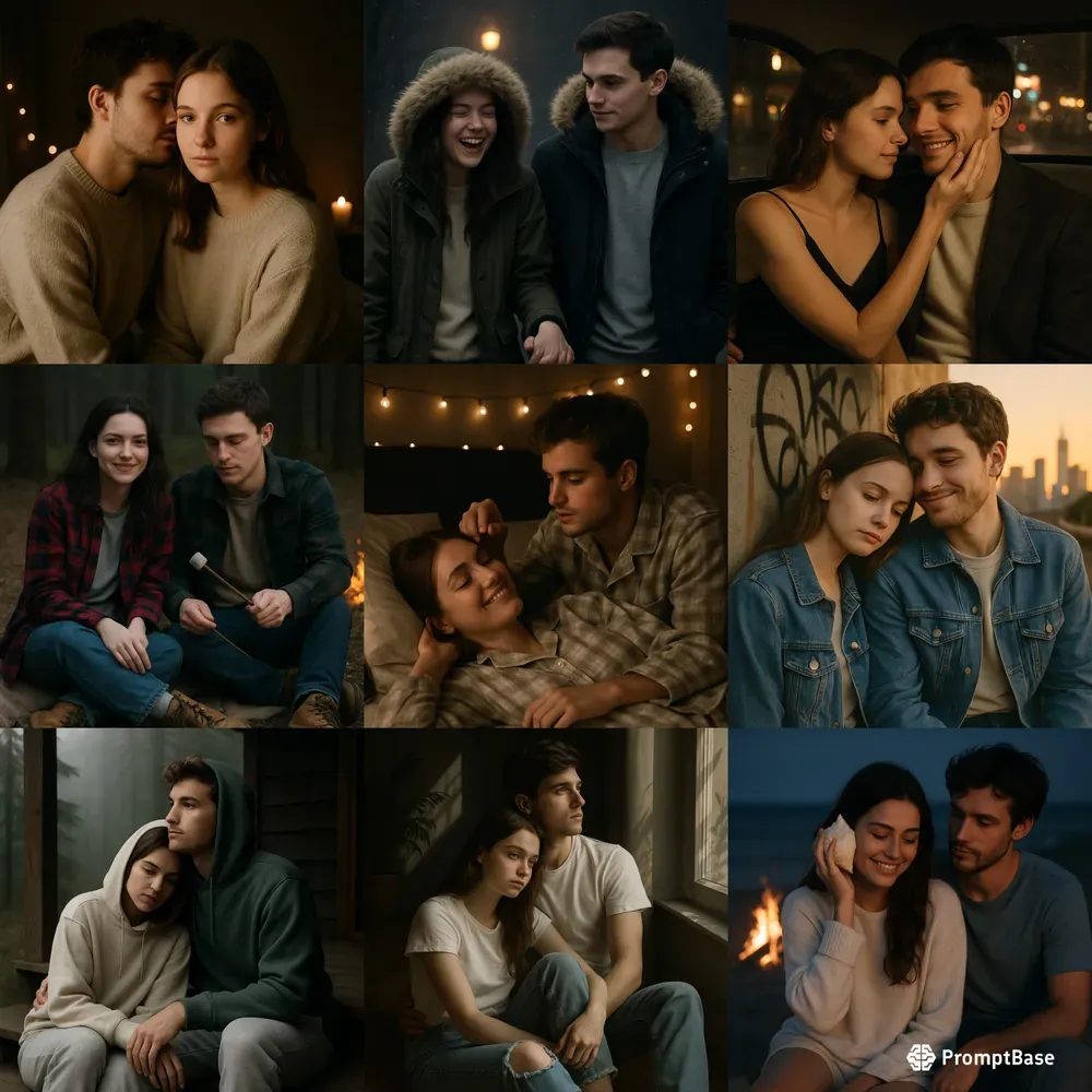 Cinematic Couple Portrait Photography