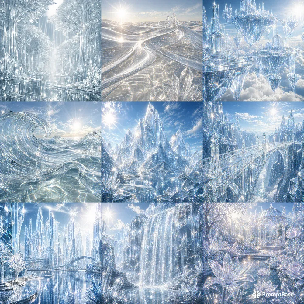 Transparent Glass Universes
