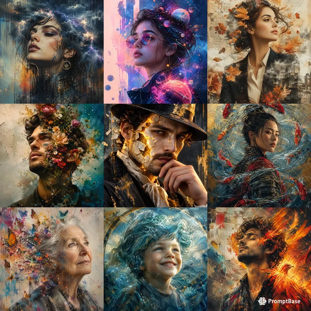 Surreal Emotion Portraits