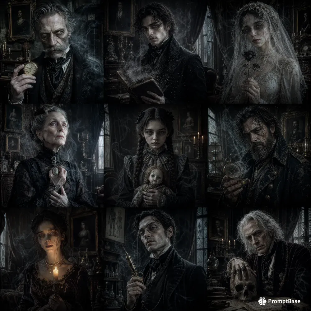 Victorian Ghost Ancestor Generator