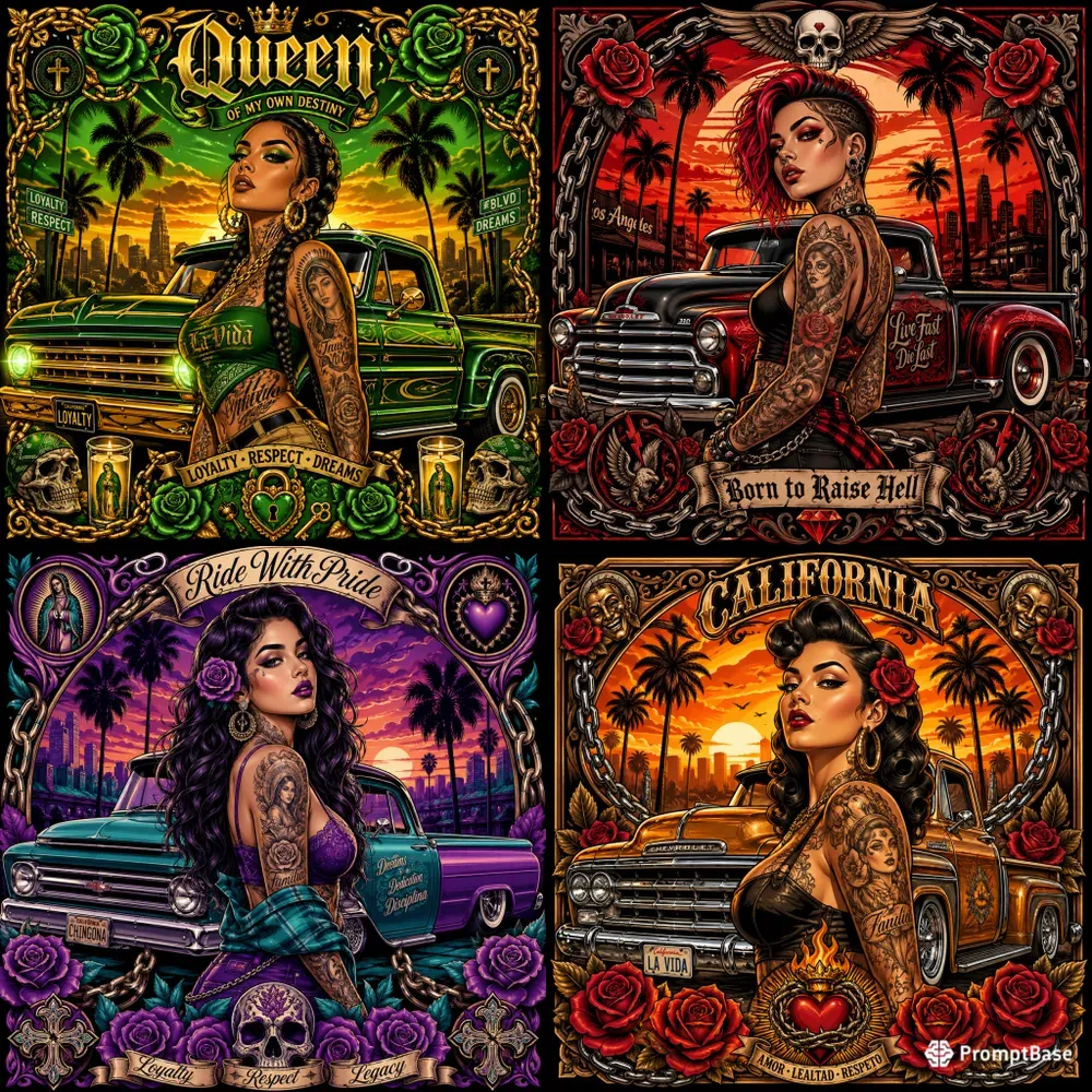 Ink Chrome Queens