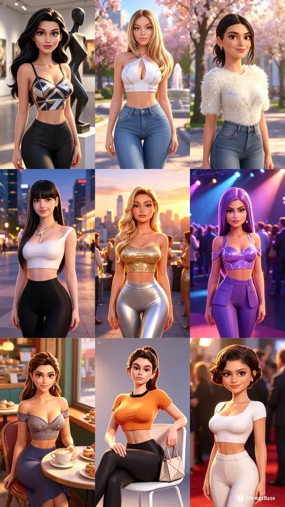 Convert Your Photos To 3D Pixarstyles