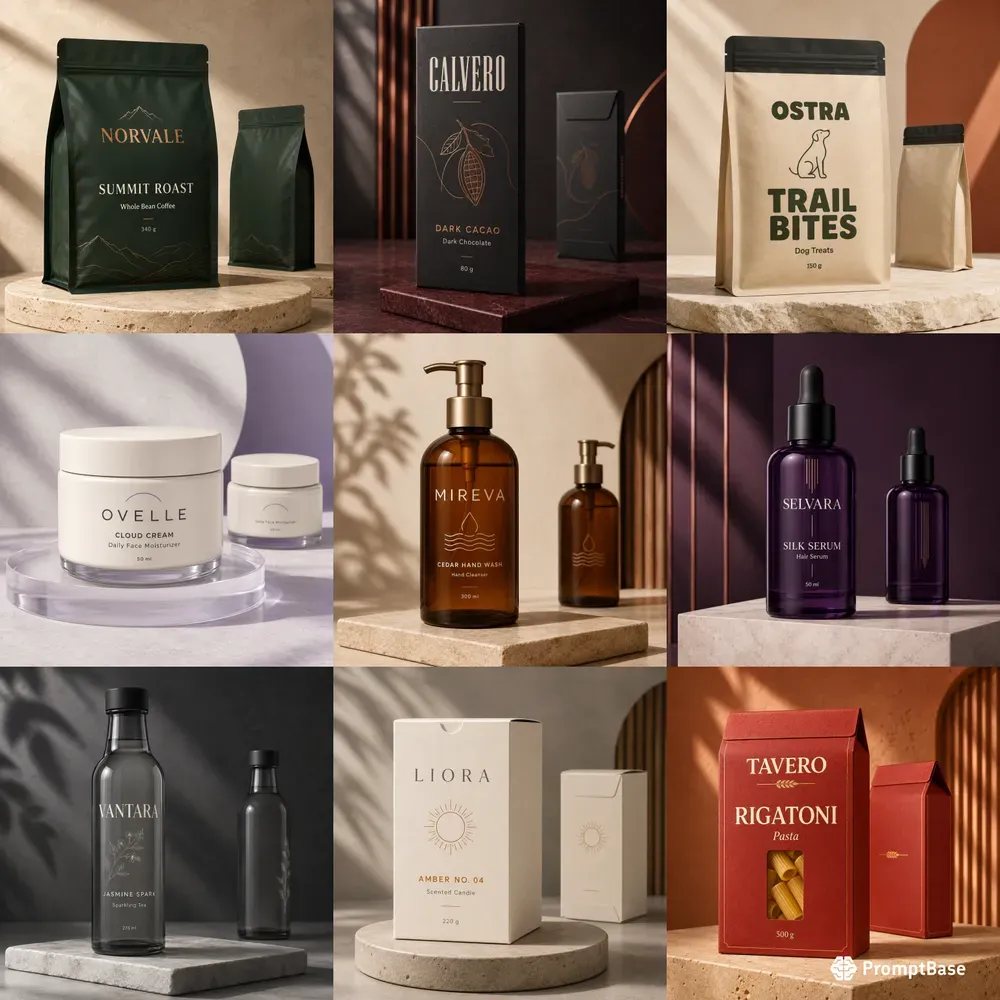 Product Packaging Mockup Generator