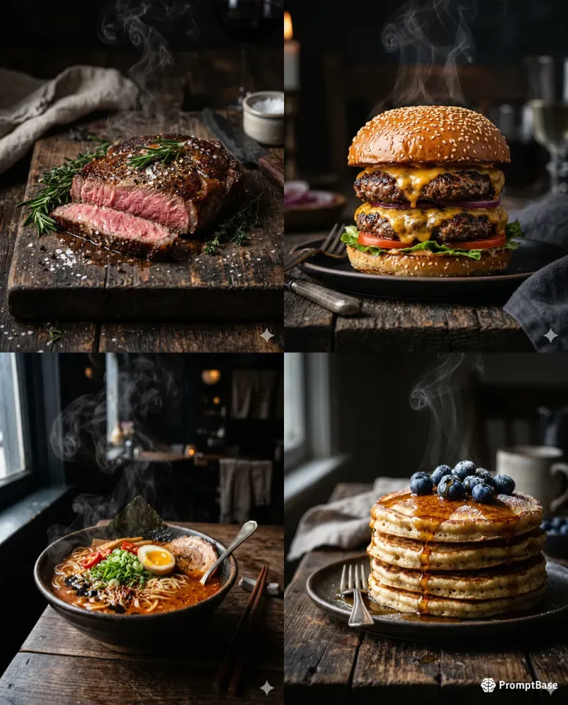 Commercial Moody Food Photography